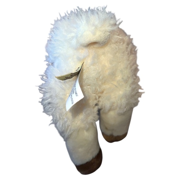 Miyoni Aurora Mom Baby Lamb Sheep Laying Down Realistic Stuffed Plush Lot 2 - Picture 8 of 14